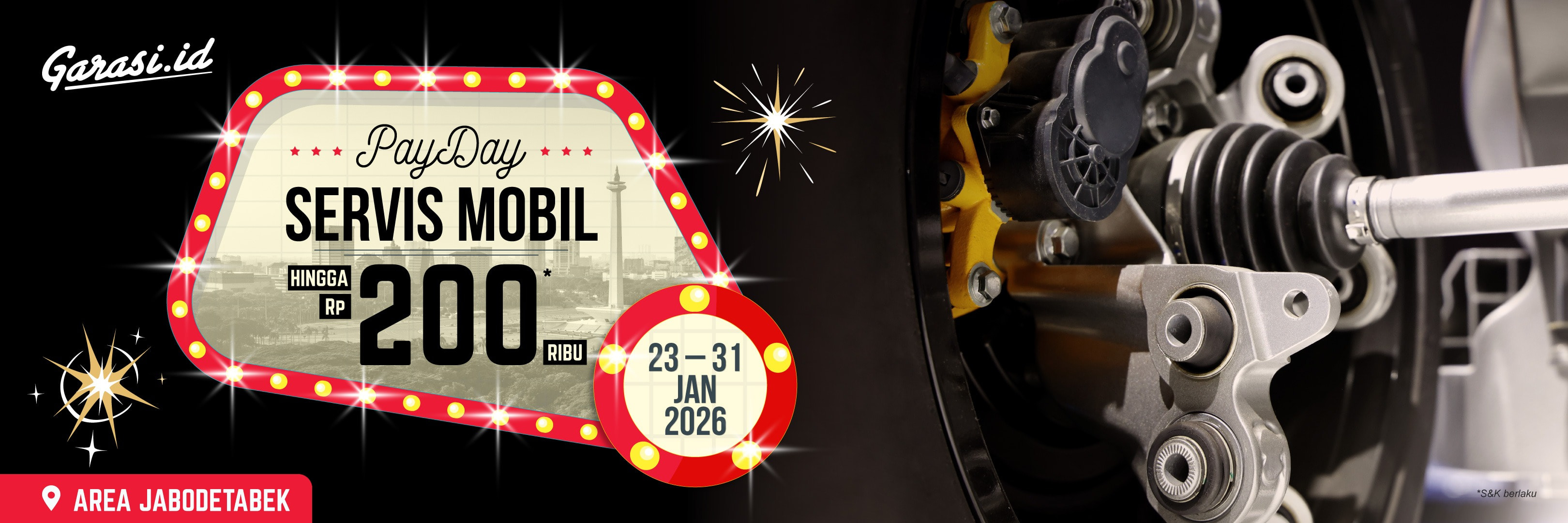 Promo Payday Jabodetabek Diskon Hingga 200rb