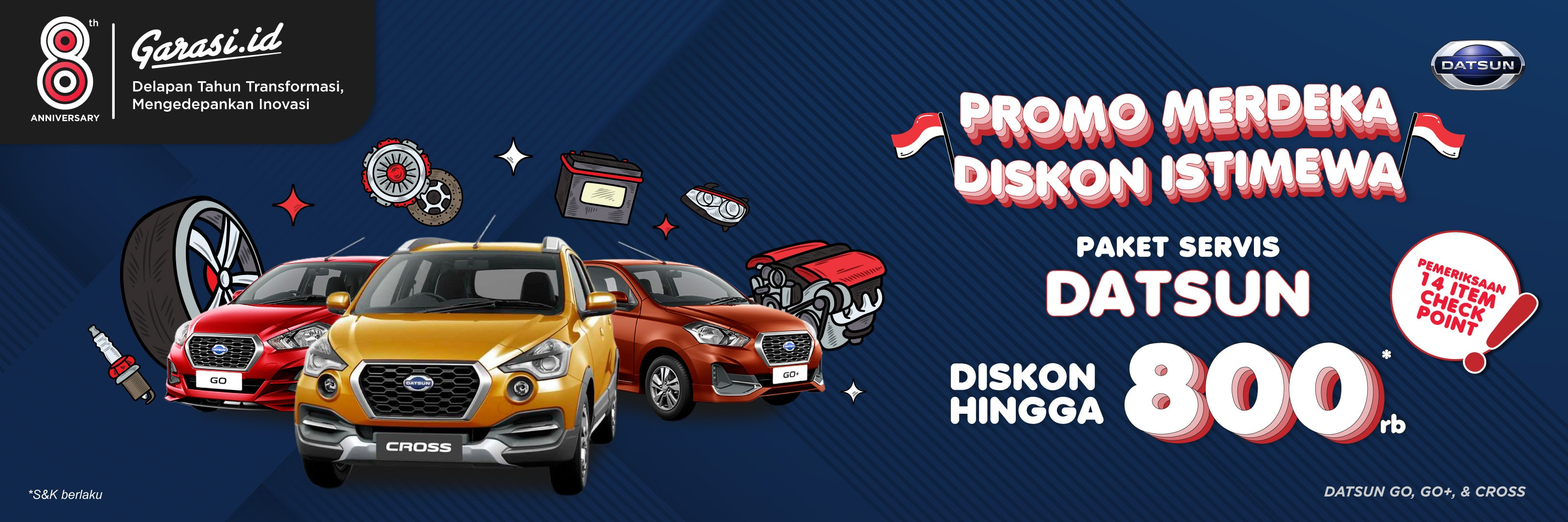 Promo Datsun 2025 Spesial HUT Garasi.id