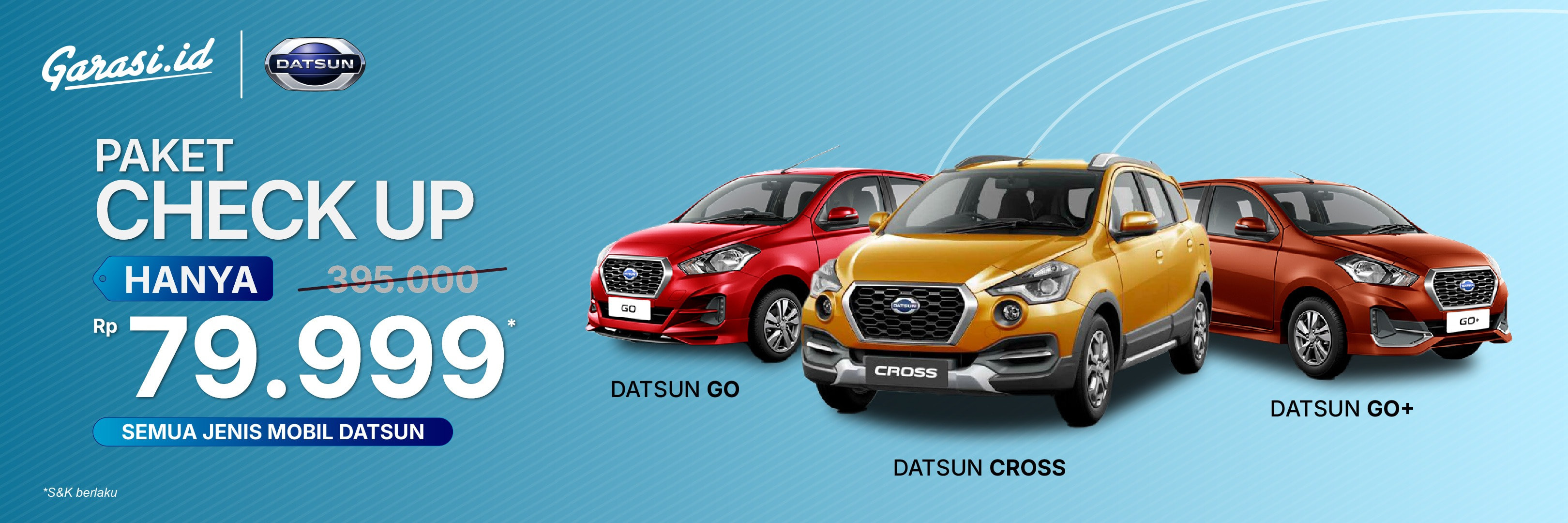 Promo General Check Up Datsun 70rb an