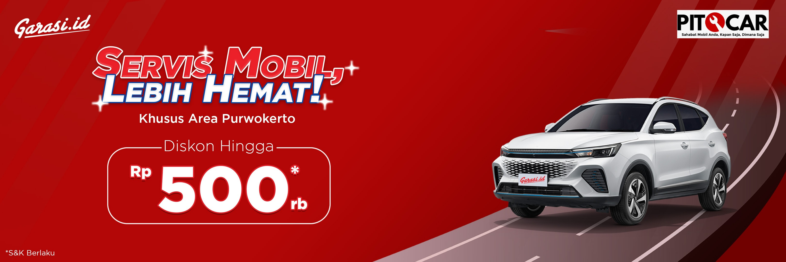 Sehatkan Mobilmu di Bengkel Pitcar Purwokerto, diskon hingga Rp500.000!