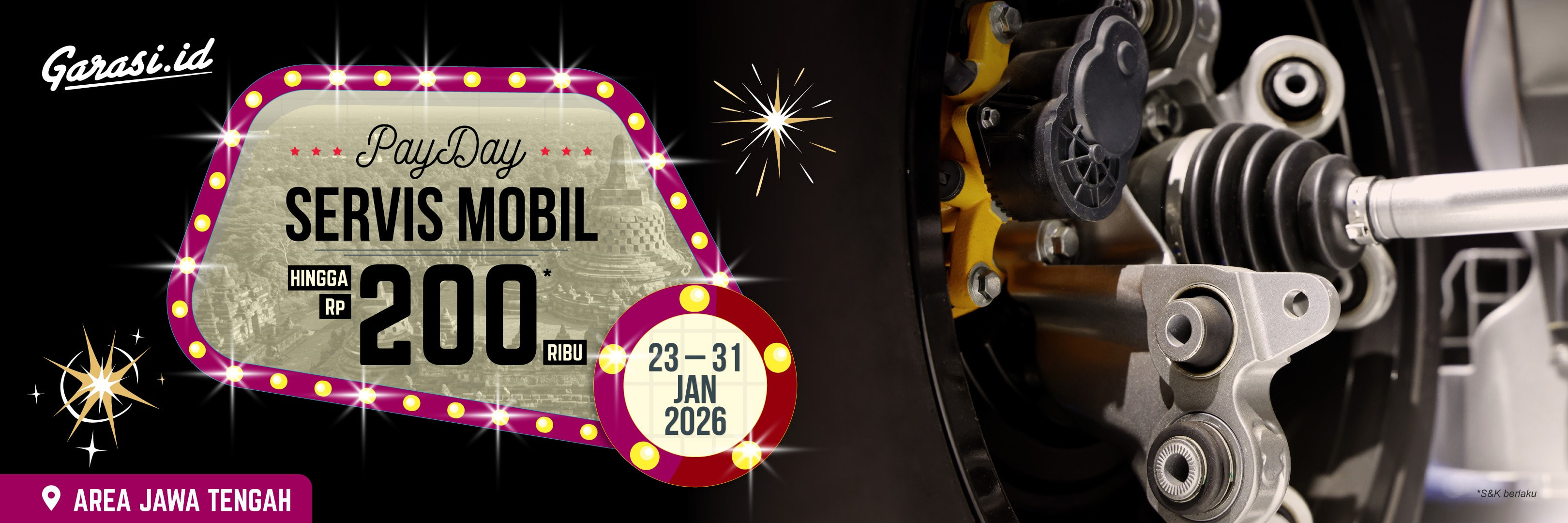 Promo Payday Khusus Area Jawa Tengah Diskon Hingga 200rb