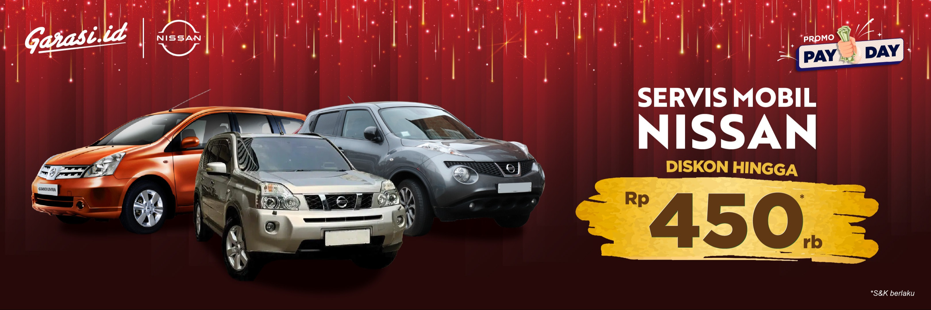 Segera Booking service di Garasi.id untuk menikmati Harga Khusus di Bengkel Resmi Nissan.