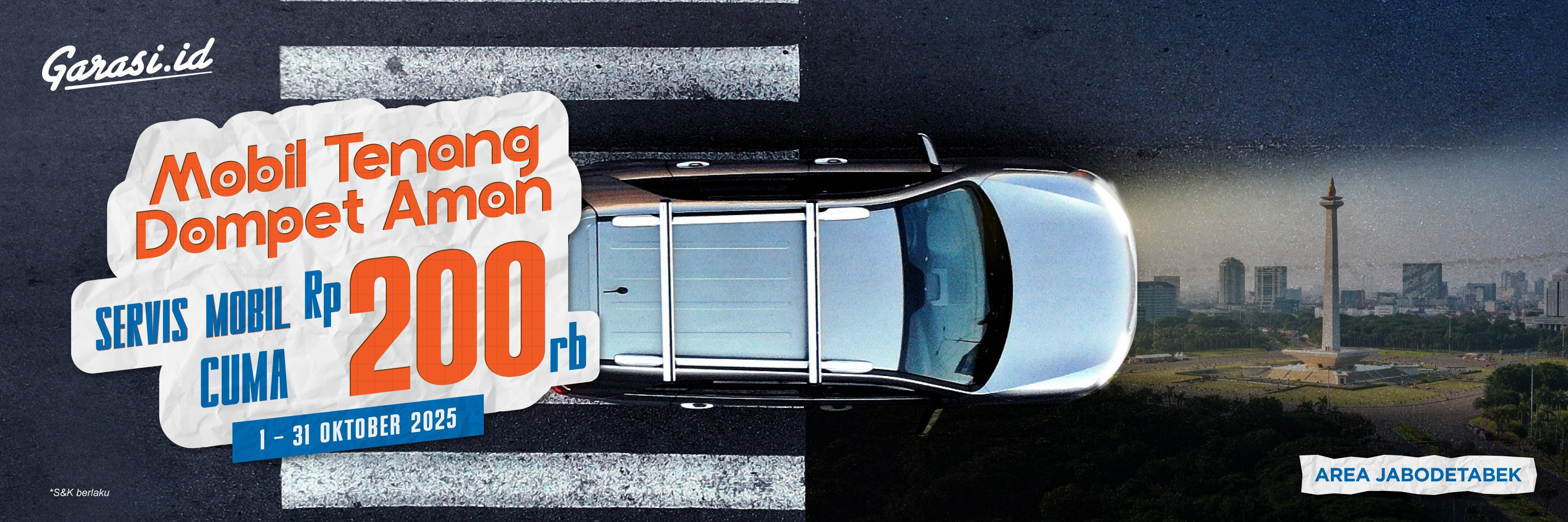 Promo Oktober Ringan di Kantong Servis Rp200.000 - Jawa Tengah