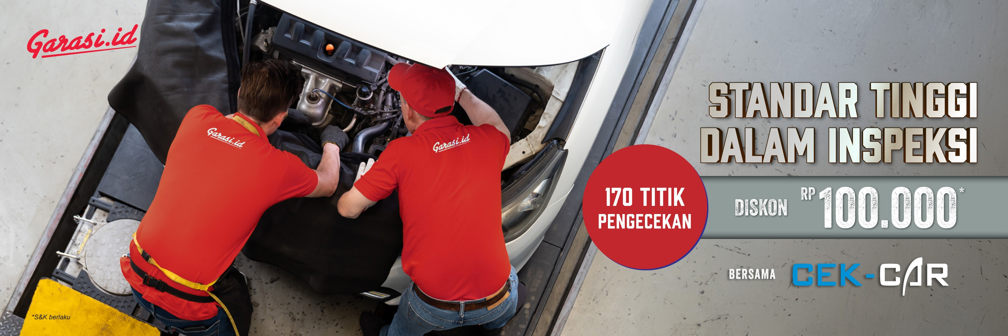 Inspeksi Mobil Diskon Rp100.000? Langsung ke Cek Car Sekarang!