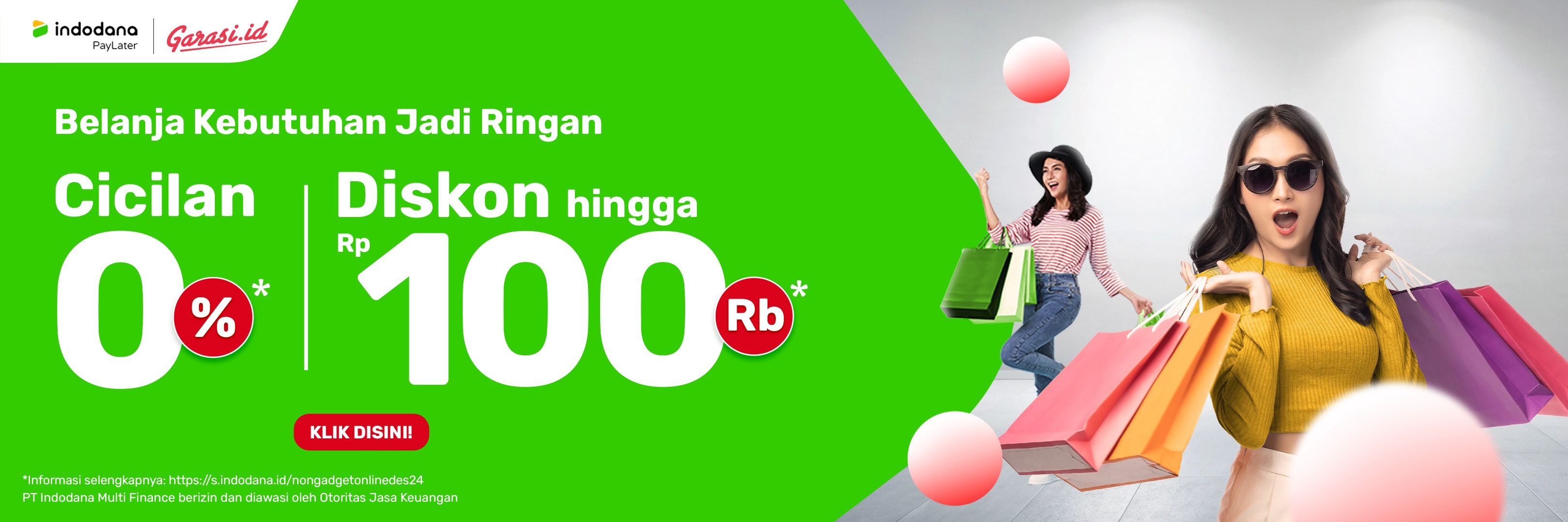 Nikmati Promo Indodana dengan Cicilan 0% Plus Diskon hingga Rp100.000!