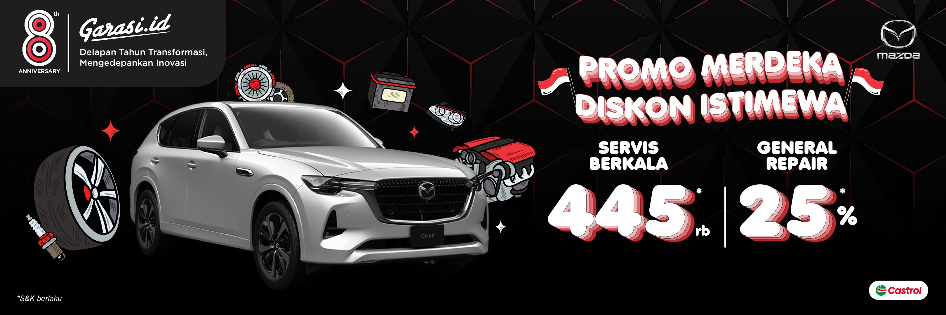 Promo Mazda Spesial Ulang Tahun Garasi.id