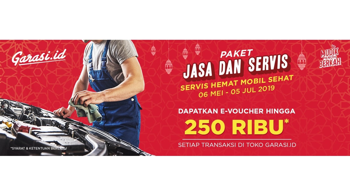Jangan Lupa Servis, Perawatan Terbaik ada di Garasi.id Promo mudik 2019