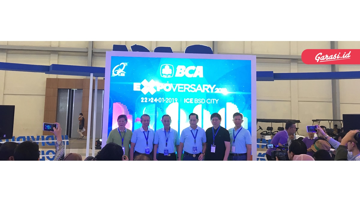 Rayakan HUT Ke - 62, BCA Expoversary 2019 Resmi Dimulai Garasi.id di BCA Expoversary
