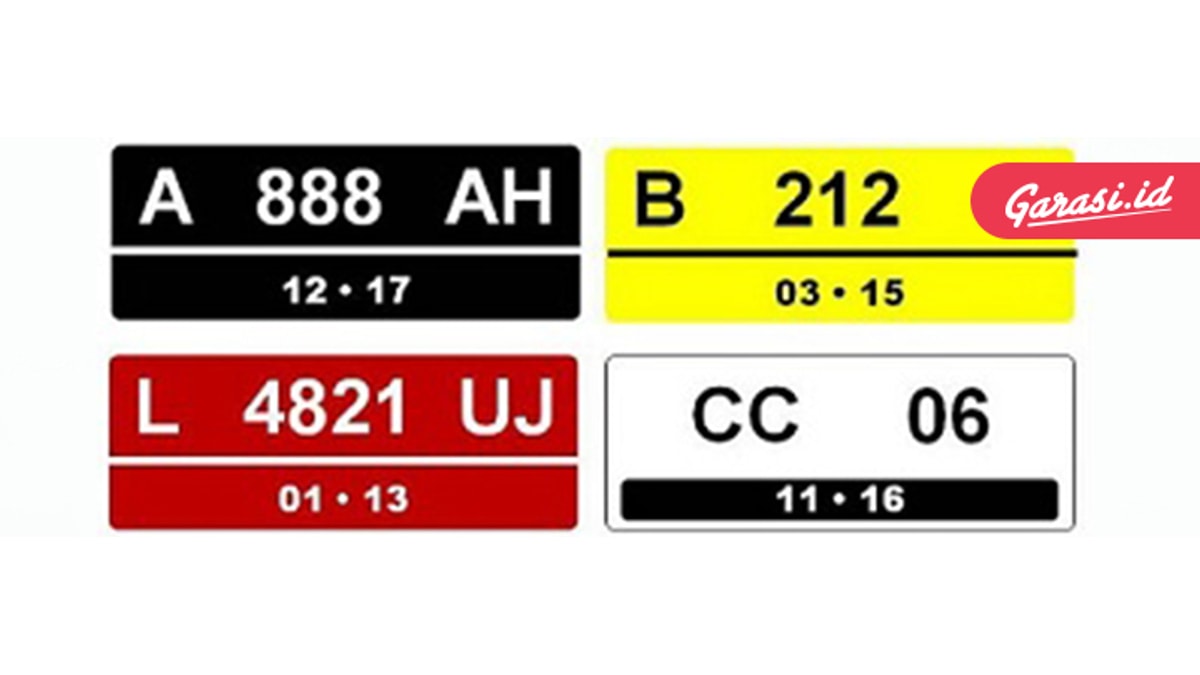 Pelat Nomor Akan Ganti Warna Putih Begini Kata Garasiid