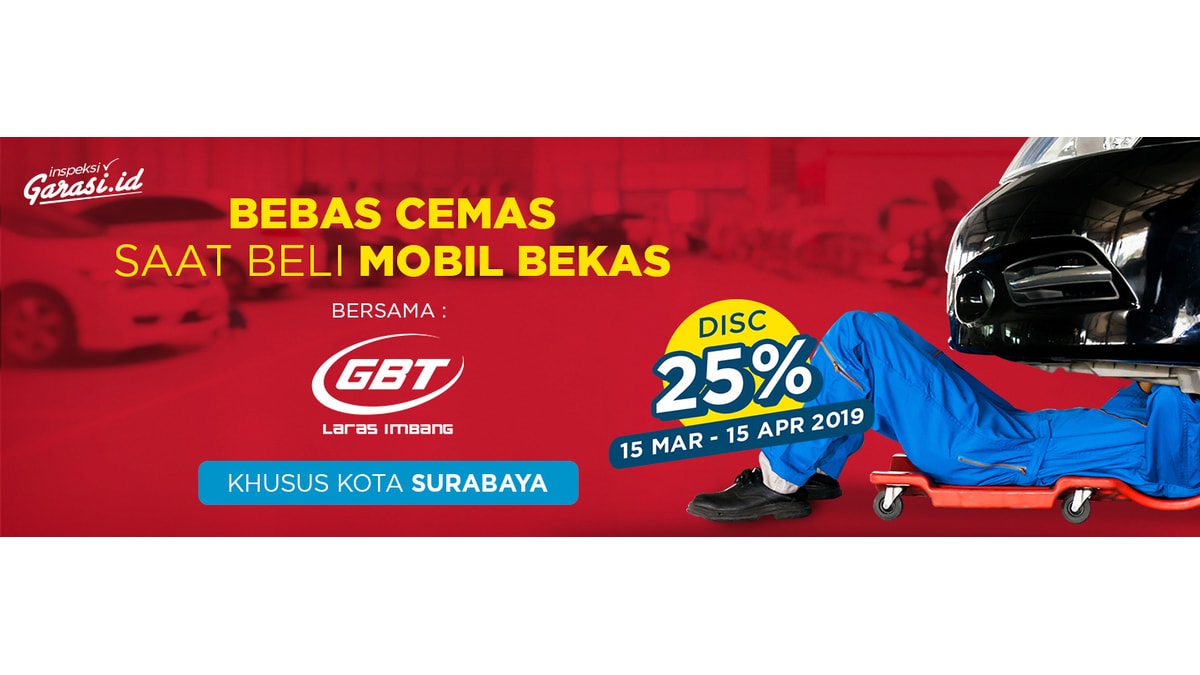Inspeksi Garasi.id Masih Diskon 25% Lho Inspeksi Garasi.id