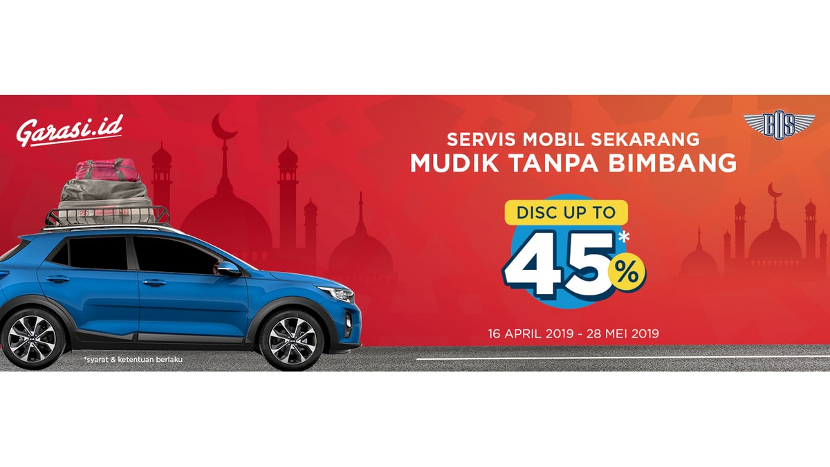 WOW! Servis Mobil Sebelum Mudik Bisa Dapat Diskon 45% Promo Mudik 2019