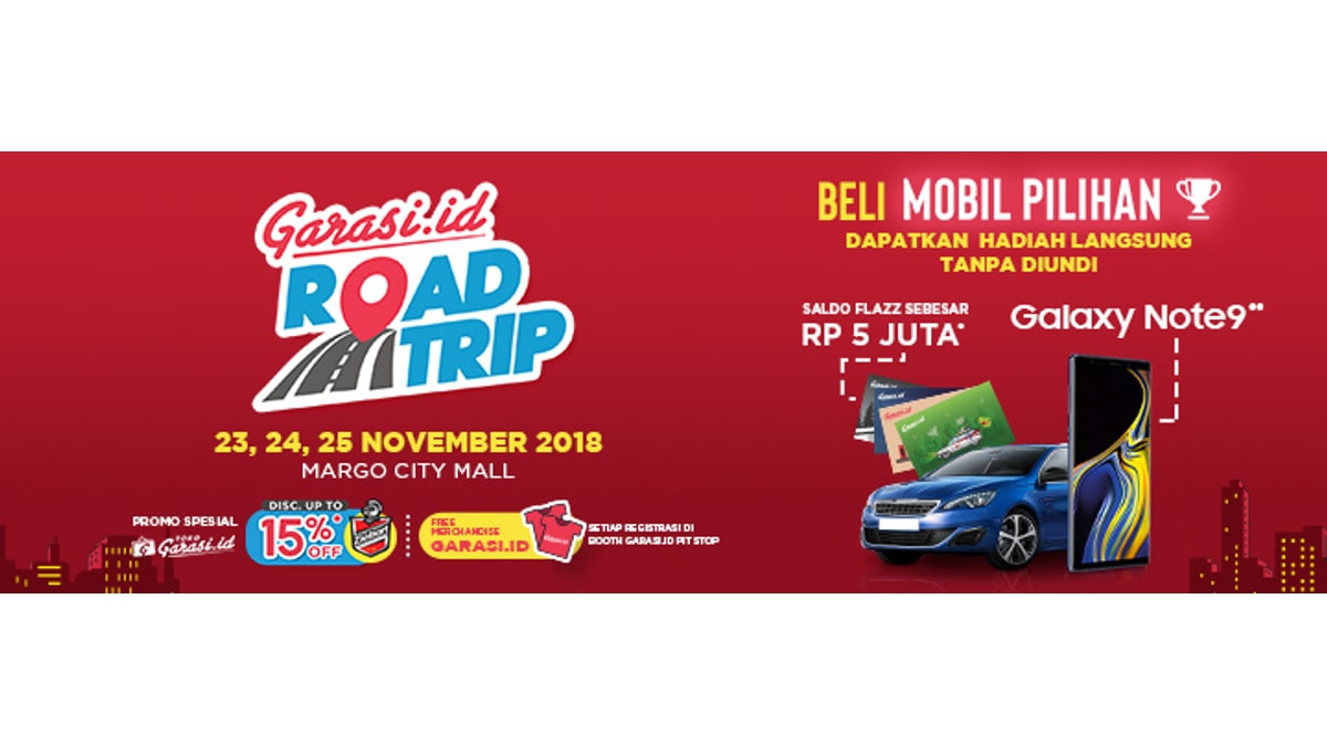 Garasi.id Road Trip di Margo City Sudah Selesai, Sekarang Dimana Ya? Event Garasi.id