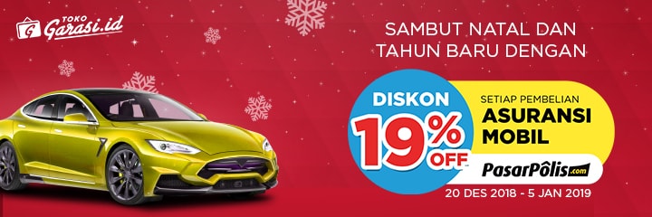 Beli Asuransi Kendaraan di Garasi.id, Kamu Bisa Dapat Diskon 19% Garasi.id