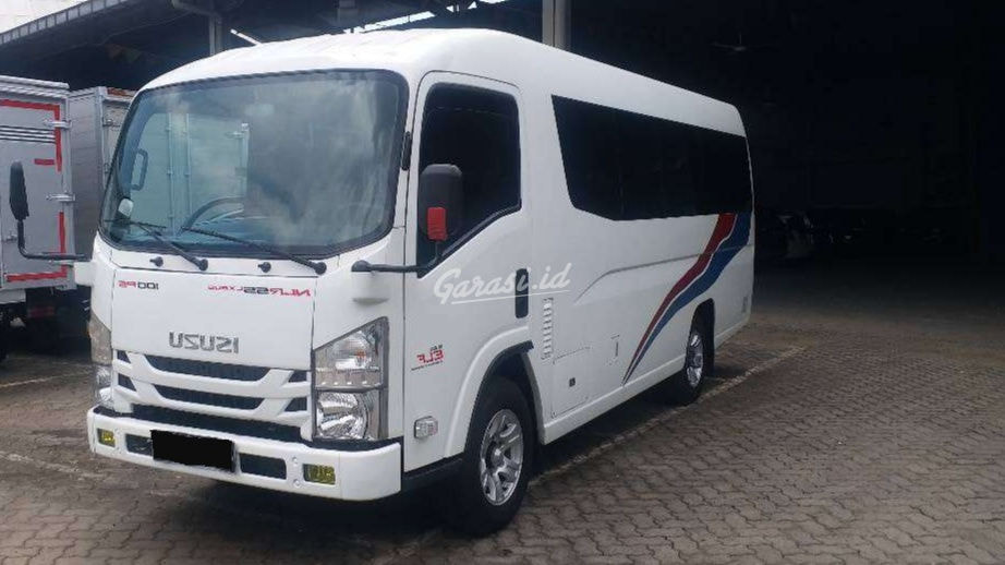 Jual Mobil Bekas 2019 Isuzu Elf Minibus NLR55 B LX Long Jakarta Barat